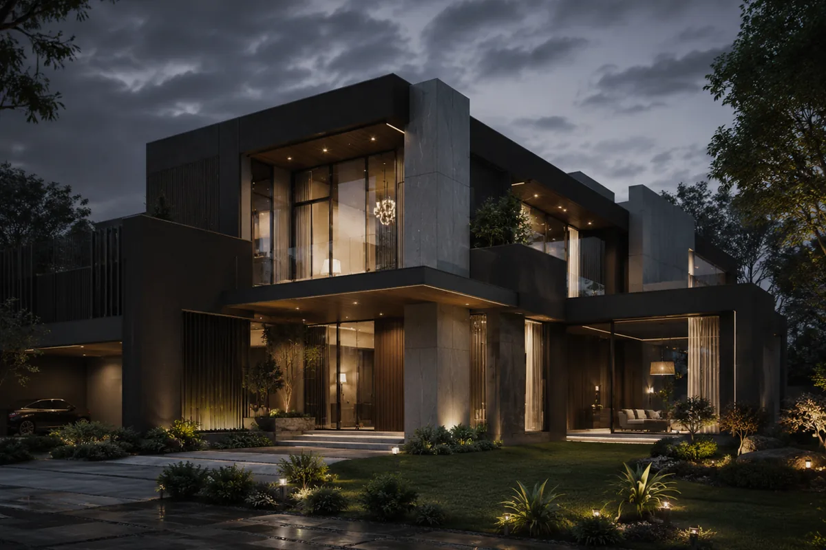 Seattle Timber Residence Alternate Exterior