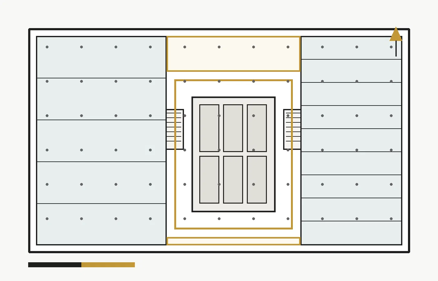Abbottabad Axis Business Tower 144 Typical Floor Plan