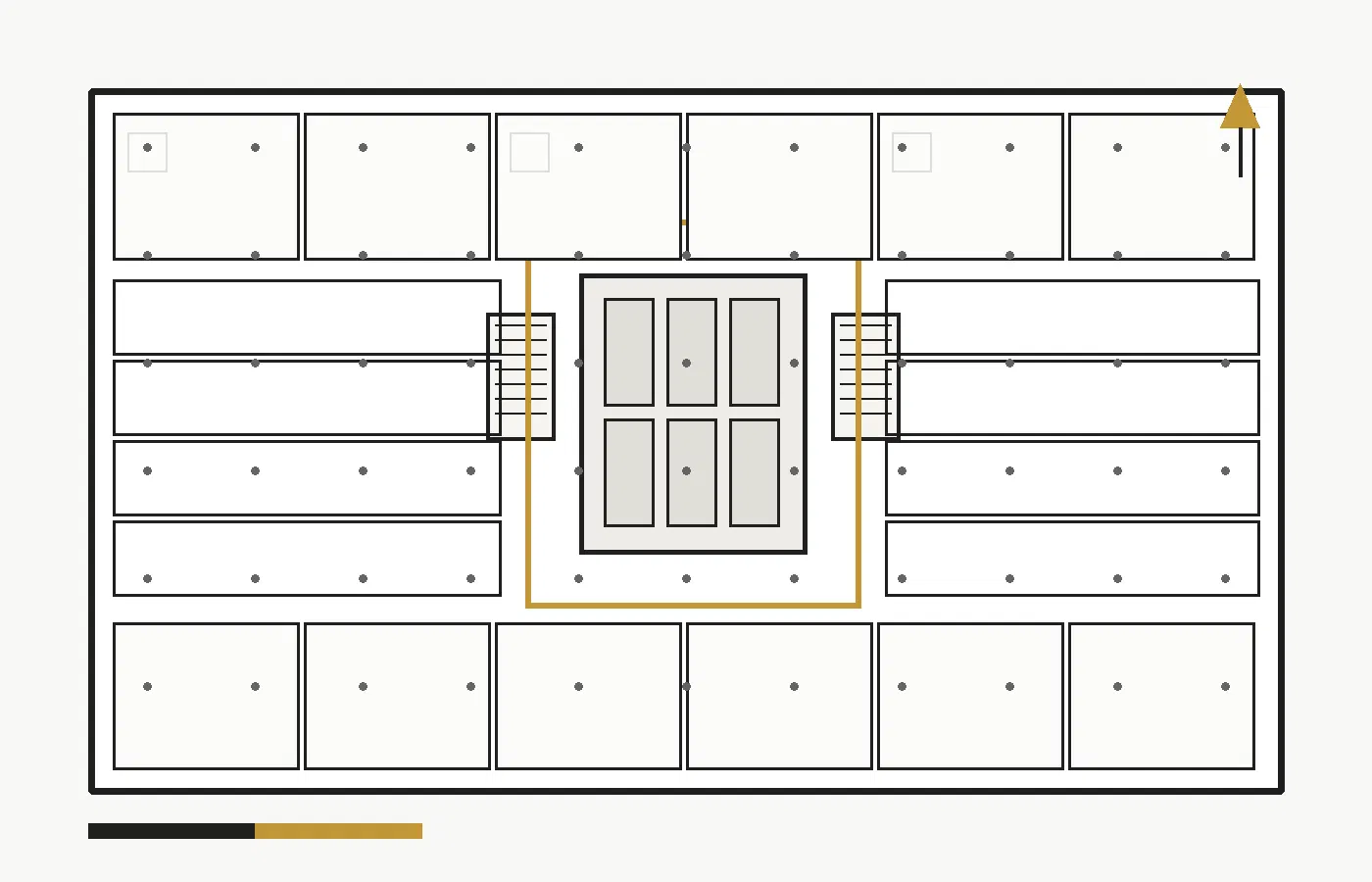 Faisalabad Summit Corporate Tower 173 Typical Floor Plan