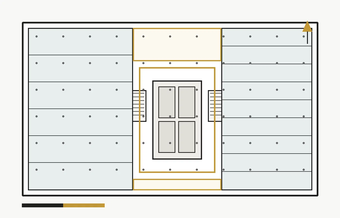 Karachi Axis Business Tower 194 Typical Floor Plan