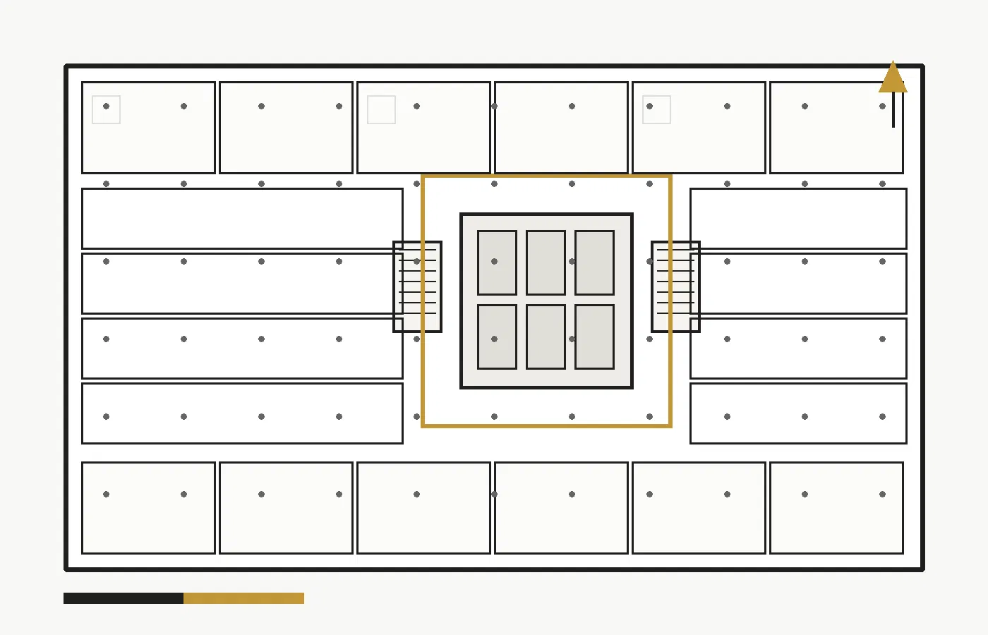 Multan Terrace Business Tower 198 Typical Floor Plan
