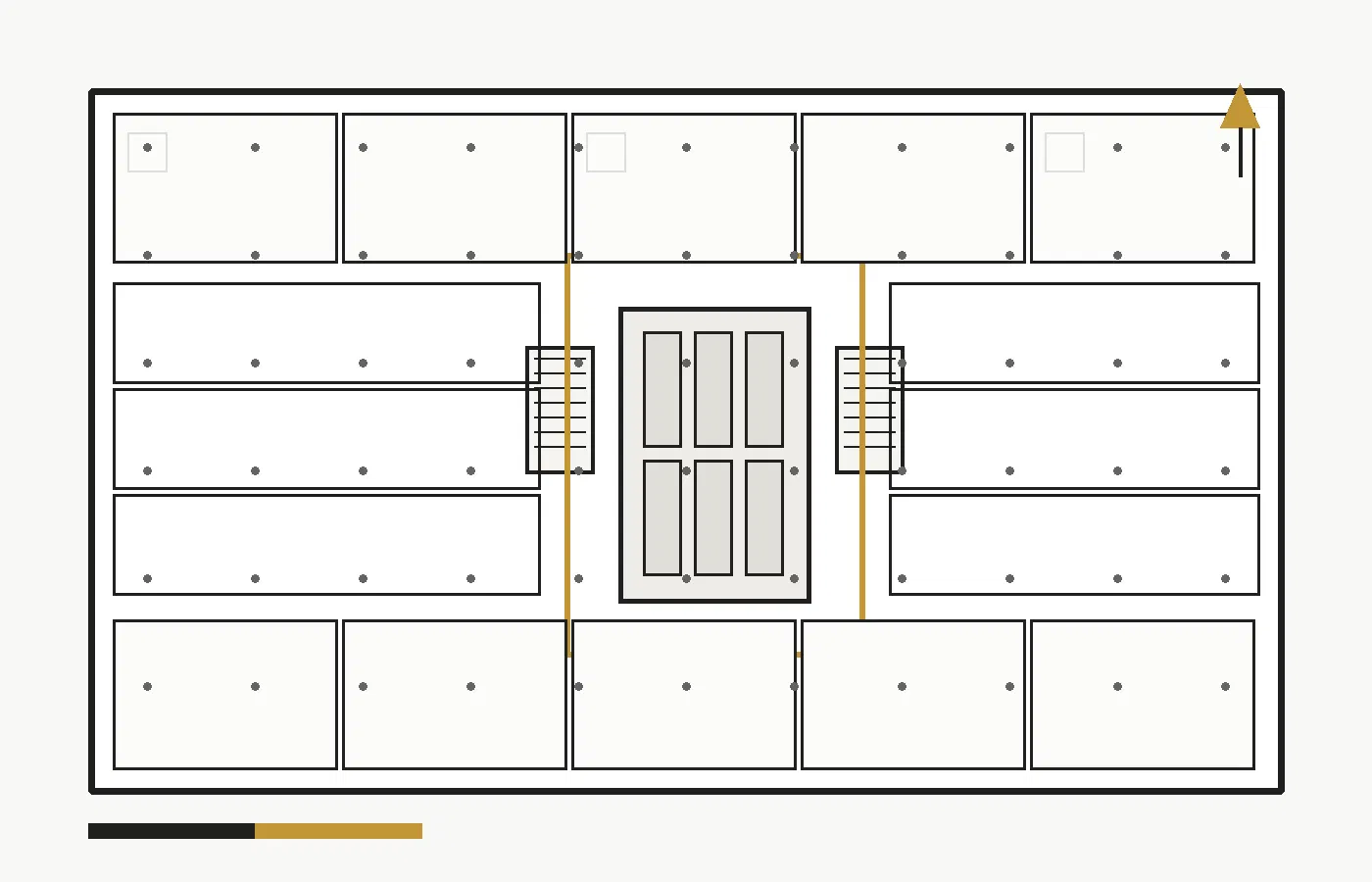 Rawalpindi Edge Corporate Tower 148 Typical Floor Plan